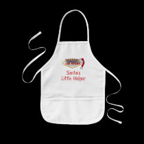 Santa's Little Las Vegas Helper aprons