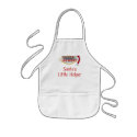 Santa's Little Las Vegas Helper aprons