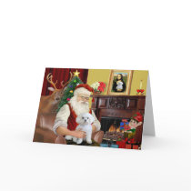 Santa's Maltese cards
