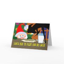 Santa's Milk cards by nassosvakalis Santa's Milk cards