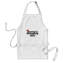 Santas Naughty Girl aprons