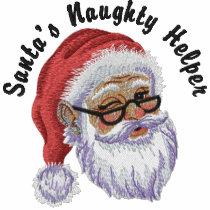 Santa's Naughty Helper embroidered shirts by Embroidery4U Santa's Naughty Helper embroidered shirts
