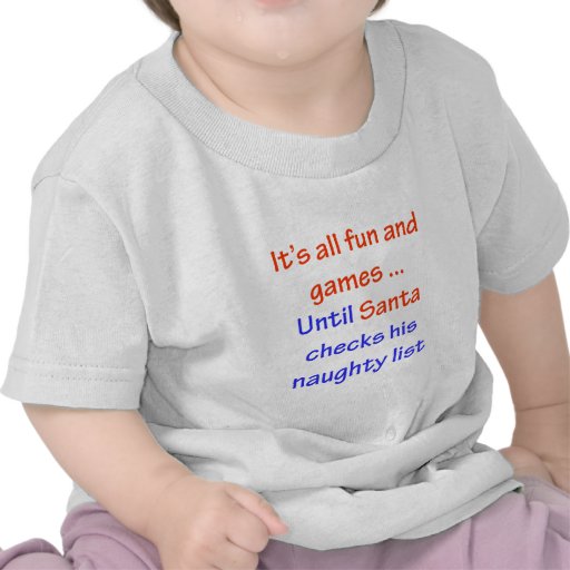 Santa's Naughty List Tees