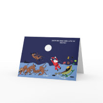 , Santa's new brakes were a littl... cards