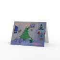 Santa's Ninja Elves cards by tursiops Santa's Ninja Elves cards