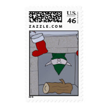 Santa's Ninja Elves - postage postage by tursiops Santa's Ninja Elves - postage postage