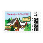 Santa's North Pole Postage Stamp