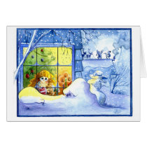 Santa's on his way! cards