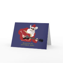 Santa's Other Gig cards by achristmastrail Santa's Other Gig cards