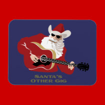 Santa's Other Gig magnets