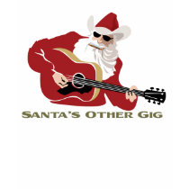 Santa's Other Gig t-shirts by achristmastrail Santa's Other Gig t-shirts