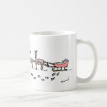 Santa's Outhouse Mug
