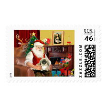 Santa's Pekingese Stamps