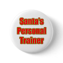 Santa's Personal Trainer buttons by omgoshitschristmas Santa's Personal Trainer buttons