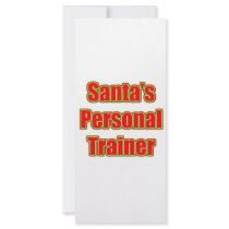 Santa's Personal Trainer rack cards by omgoshitschristmas Santa's Personal Trainer rack cards