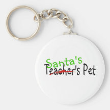 Santas Pet Keychain