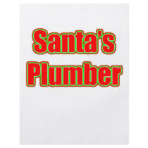 Santa's Plumber flyers
