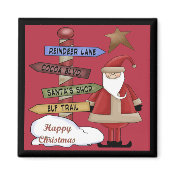 Santa's Pole magnet