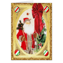Santas Portrait cards