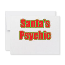 Santa's Psychic invitations