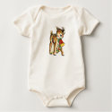 Santa's Reindeer Baby Tee t-shirts by pjwuebker Santa's Reindeer Baby Tee t-shirts