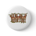 Santa's Reindeer buttons