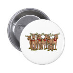Santa's Reindeer Buttons