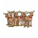 Santa's Reindeer t-shirts by funnyholidaytshirts Santa's Reindeer t-shirts