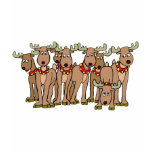 Santa's Reindeer Tshirt
