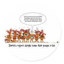 Santa's Rejects,sticker by Imaginechest Santa's Rejects,sticker