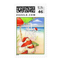 Santa's RestStop postage