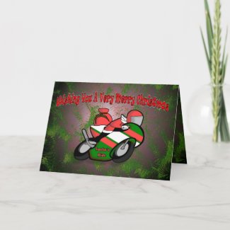Santa's Ride Cad card