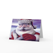Santa's Secret Greeting Cards