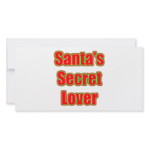 Santa's Secret Lover photo cards