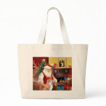 Santa's Shiba Inu (lkup) bags