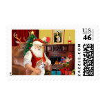 Santa's Shiba Inu (lkup) postage
