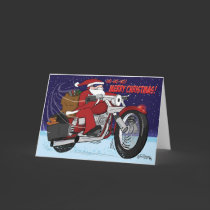 Santa's Sled Christmas Card by rpiston Santa's Sled Christmas Card