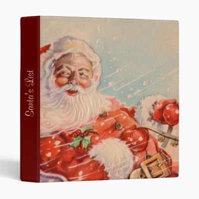 Santas Sleigh Ride binder