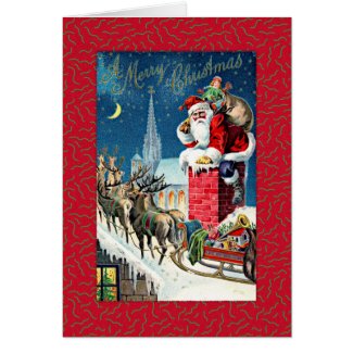 Santa's Sleigh Ride Cards