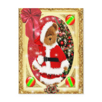 Santas Teddy Bear postcards