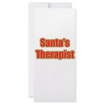 Santa's Therapist rack cards