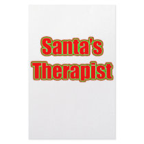 Santa's Therapist stationery