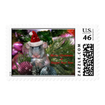 Santa's Tiniest Little Helper - Cu... - Customized postage by woodlandsecrets Santa's Tiniest Little Helper - Cu... - Customized postage