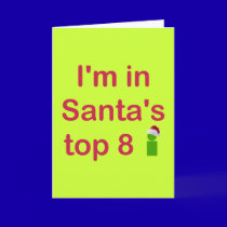 Santa's Top 8 cards
