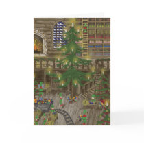 Santa's Toy Factory cards by russellince Santa's Toy Factory cards