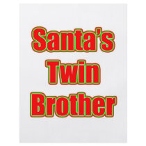 Santa's Twin Brother flyers