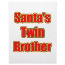 Santa's Twin Brother letterhead