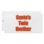 Santa's Twin Brother photo cards