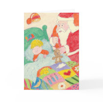 Santa's Visit Greeting Cards