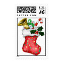 Santa's Visit postage